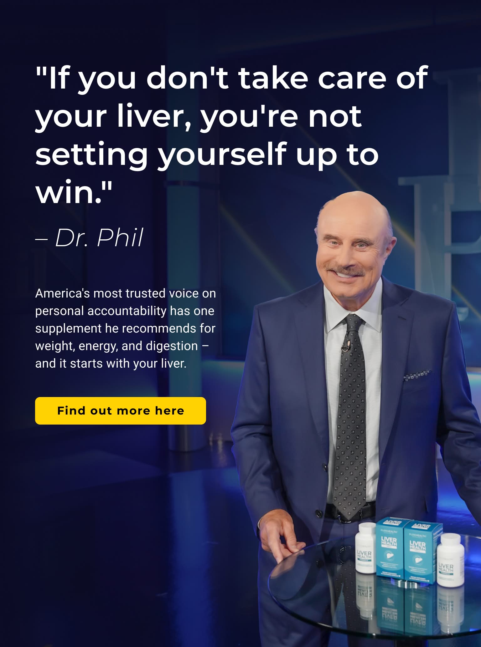 Banner featuring Dr. Phil