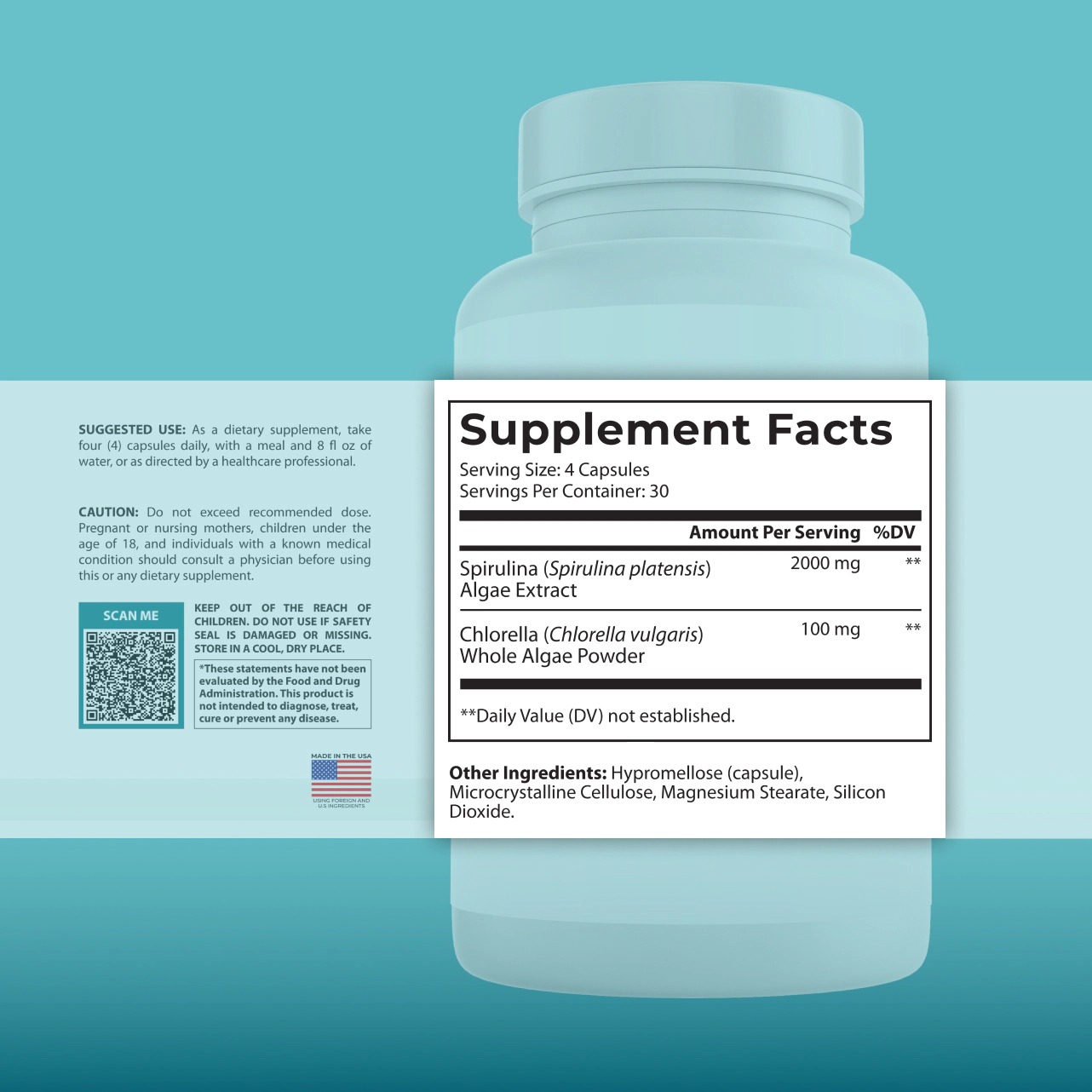 Spirulina & Chlorella Complex