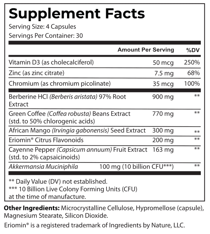 FullSwitch Supplement Facts