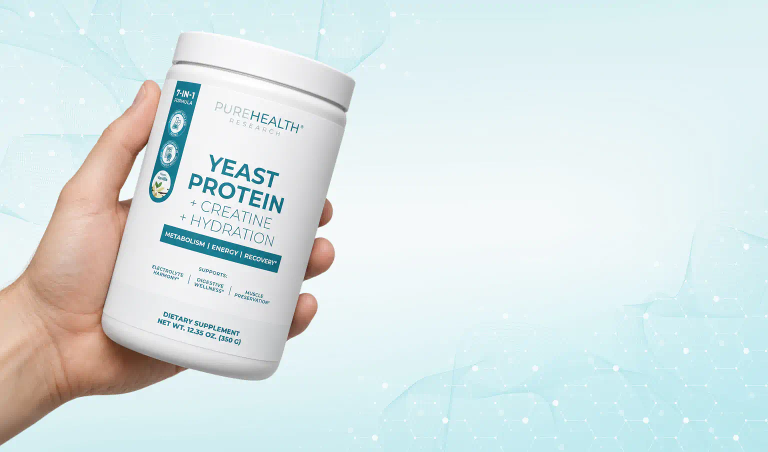 Yeast Protein + Creatine + Hydration